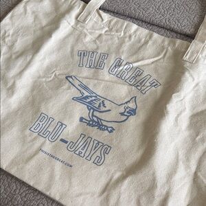 THE GREAT Blu-Jays Canvas Tote Bag